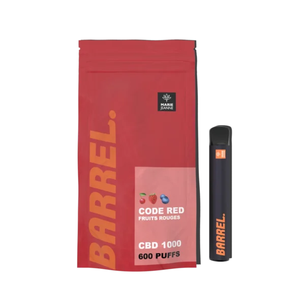 BARREL CODE RED - 600 PUFFS